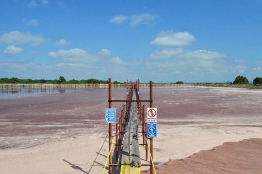 Rehabilitación y mantenimiento de bordo de la ampliación de la Presa de Jales No. 4